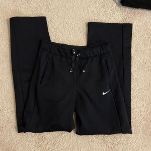 Black Nike Straight Leg Sweatpants